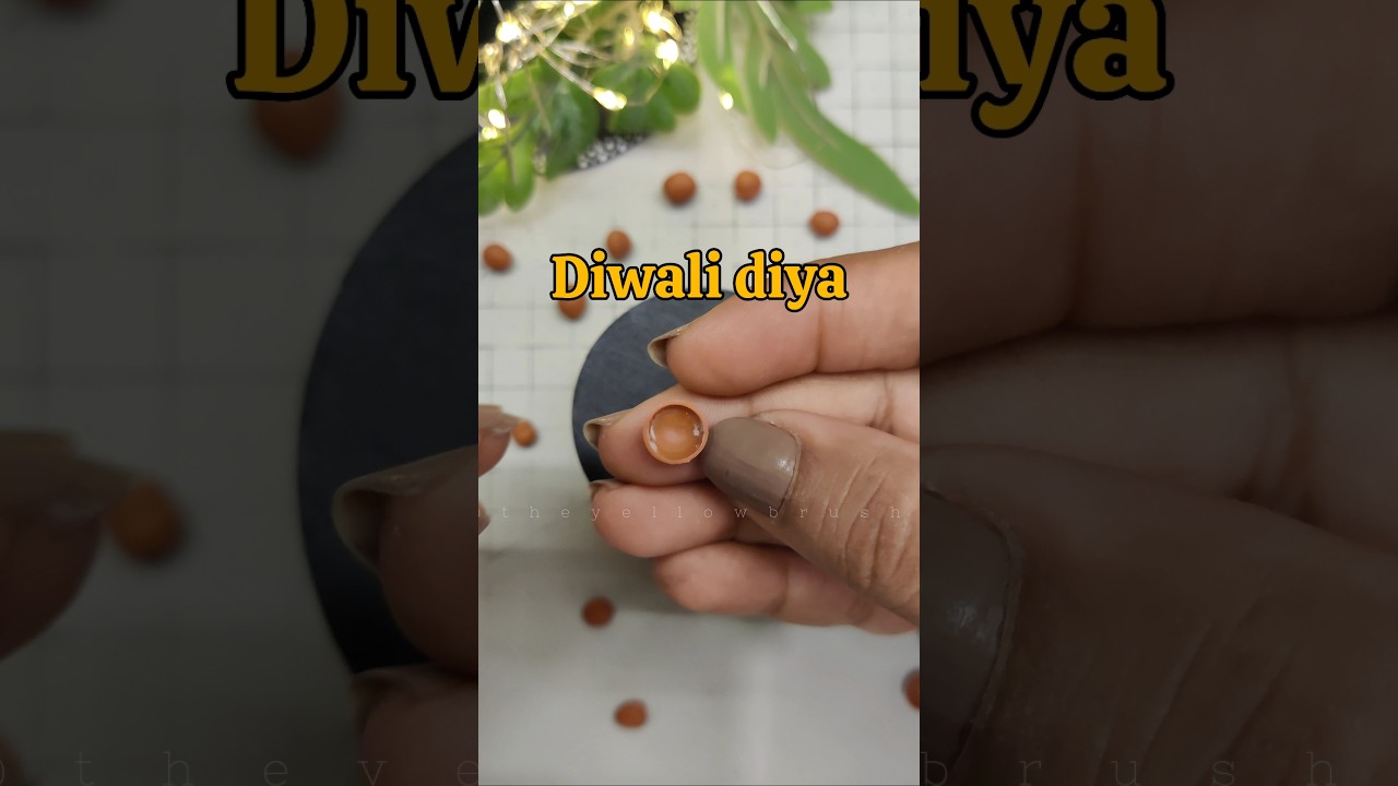 Miniature Diyas for Diwali 🎉