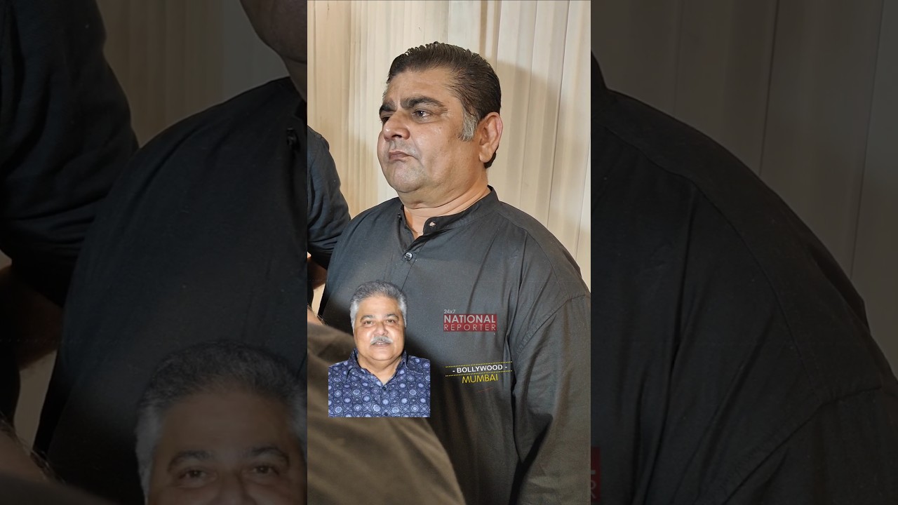 Deven Bhojani & Paresh Ganatra at Satish Shah's Prayer Meet 🎉