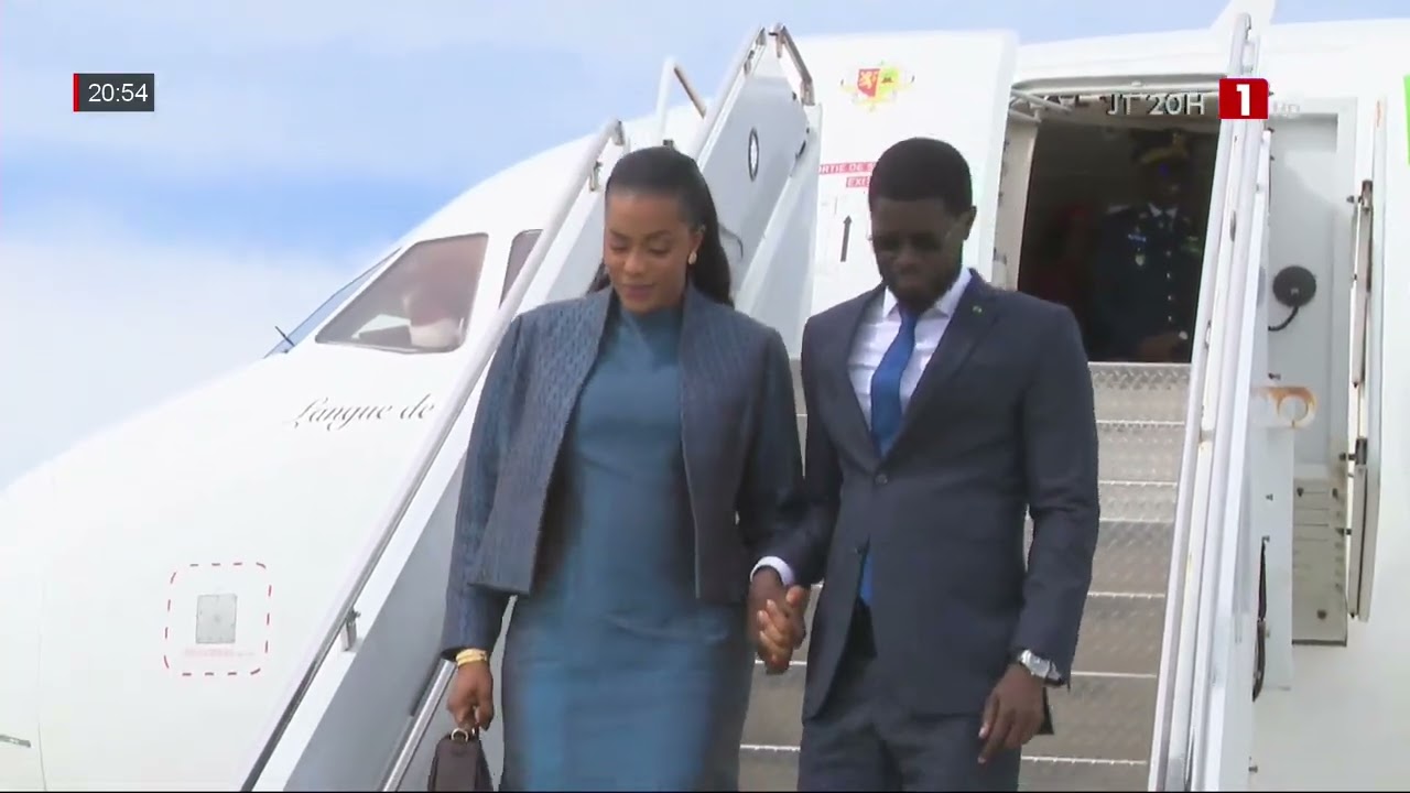 Président Bassirou Diomaye Faye en route pour l'Assemblée générale de l'ONU à New York 🇺🇸