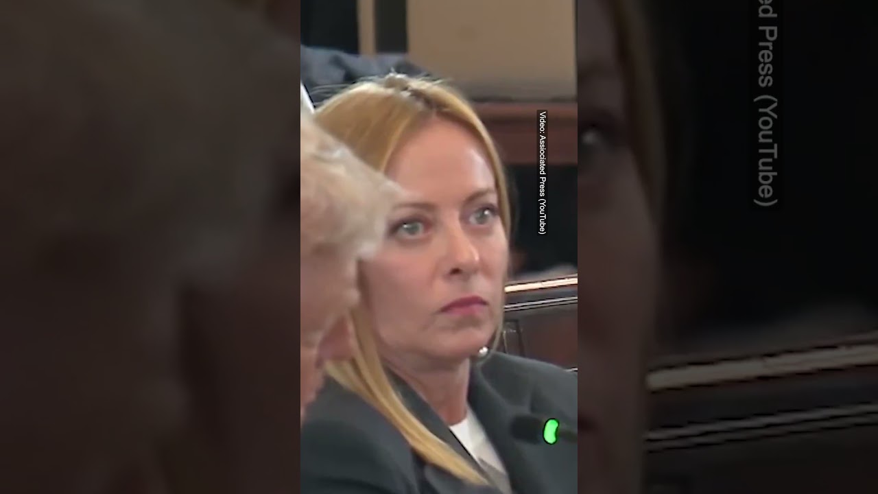 Szokujące Zachowanie Meloni podczas Spotkania z Trumpem 🇮🇹