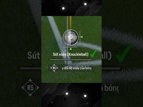 Cách đá phạt góc Knuckleball trong FC Online #shorts #fconline #SieuSaoSangTaoFCO #NangTrinhFCOnline