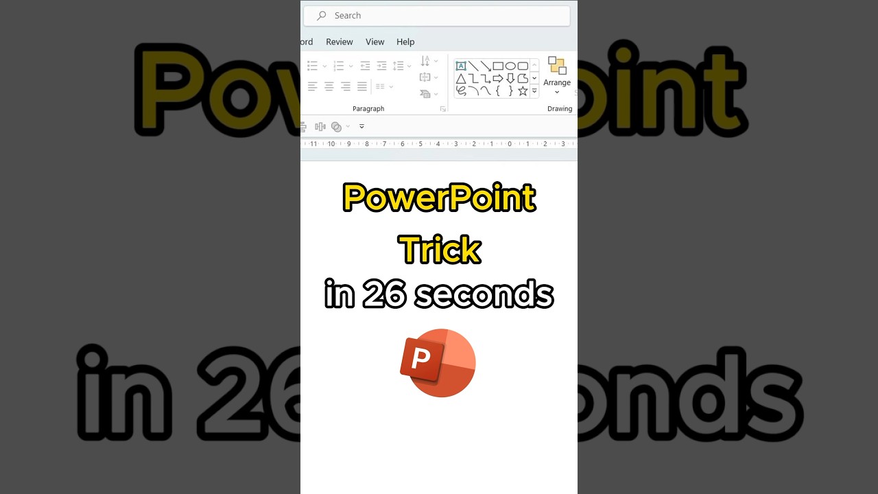 Embedding Videos Inside Text in PowerPoint