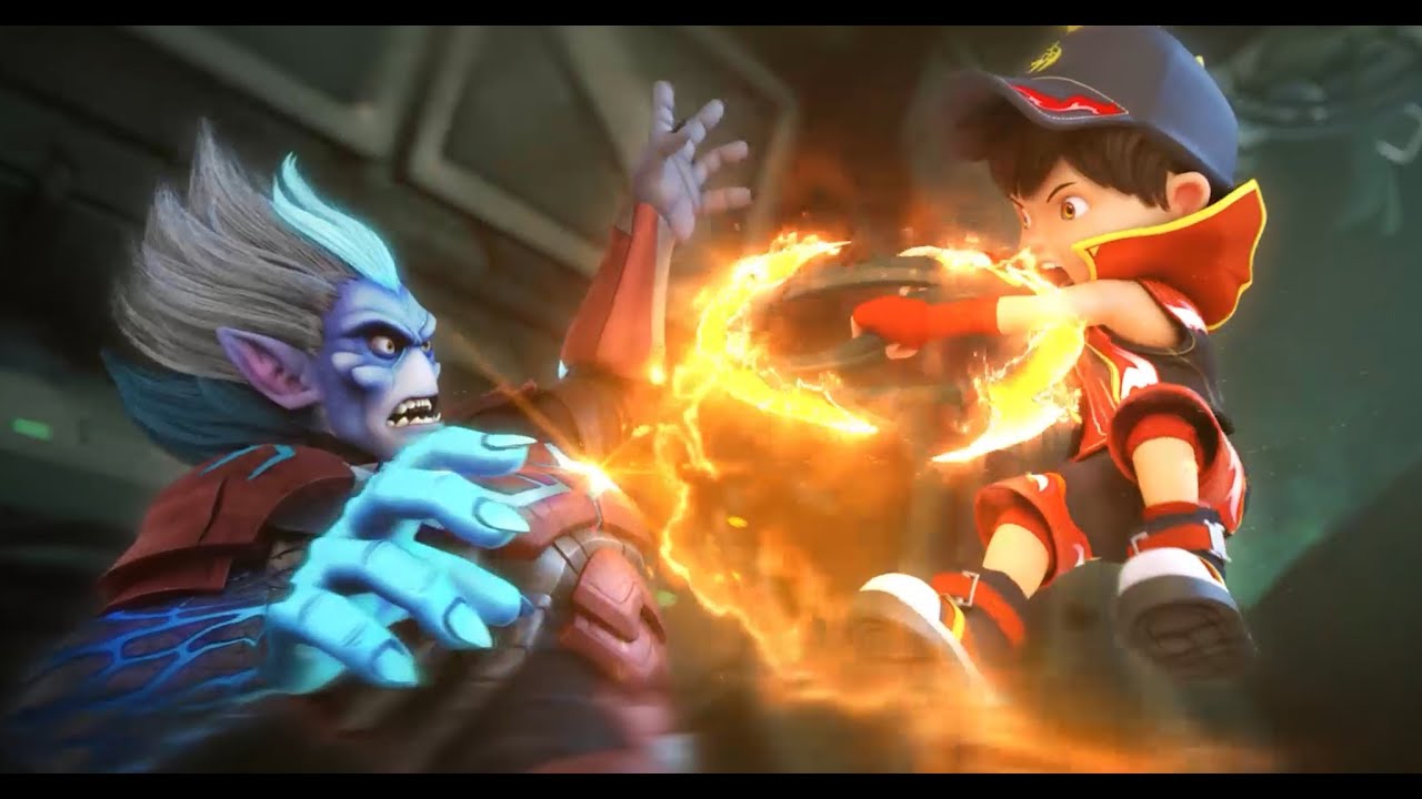 Epic Showdown: BoBoiBoy vs Retak'ka - First Battle🔥