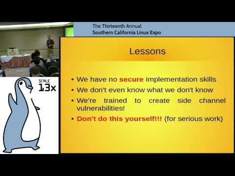 [SCaLE 13x] Dustin Laurence | Action Movie Crypto