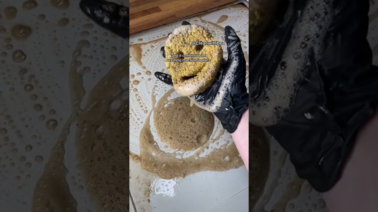 Deep Cleaning My Washing Machine! 🧼 PART 1