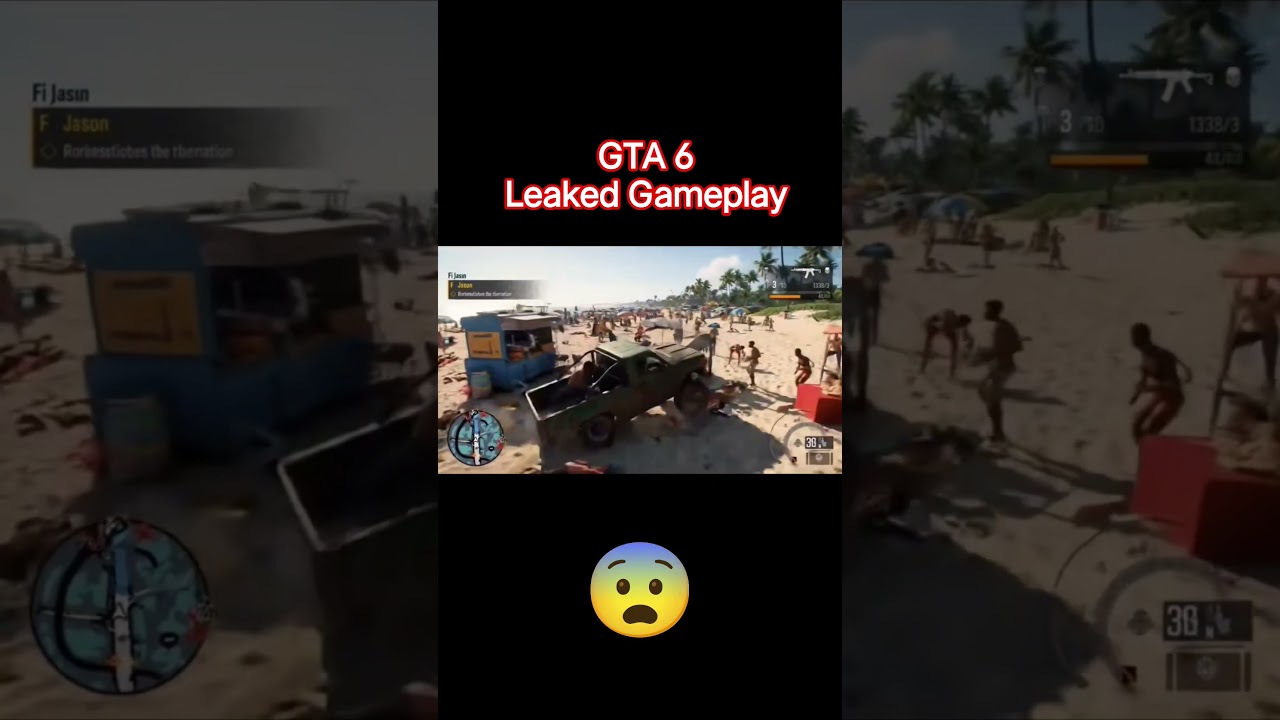 Gta 6 GTA 6 Beach Gameplay Reveal 🌴 | Exciting New Features!