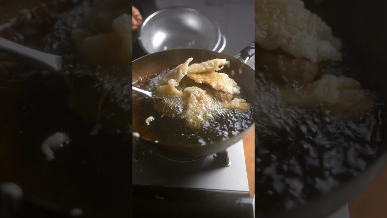 the most underrated fried food - guo bao rou