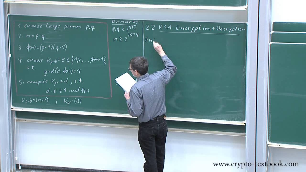 Master RSA & Efficient Exponentiation 🔐 | Lecture 12 by Christof Paar