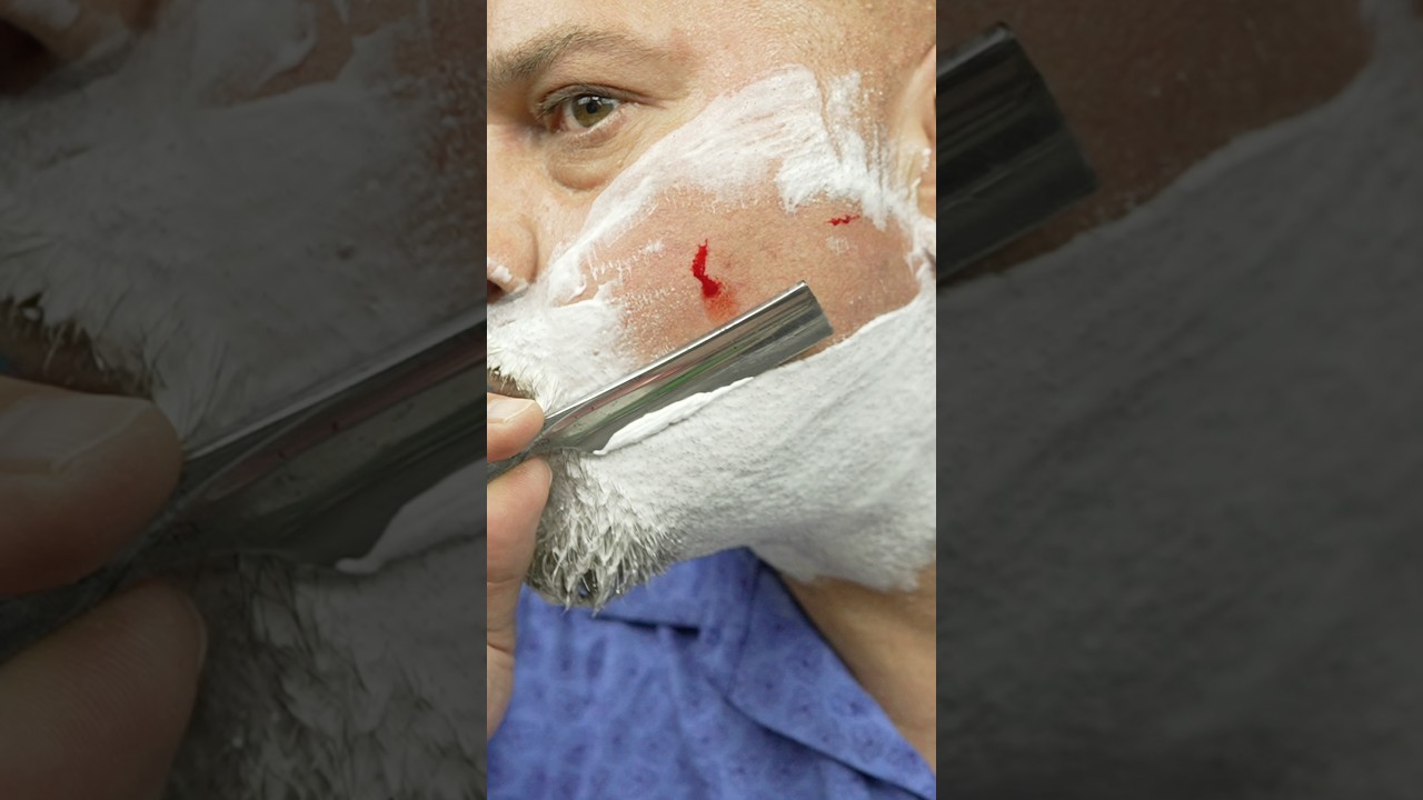 Can I Survive My First Straight Razor Shave?