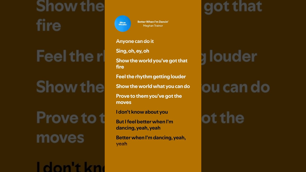 Better When I’m Dancin’ by Meghan Trainor 🎶 | Catchy Lyrics & Fun Vibes
