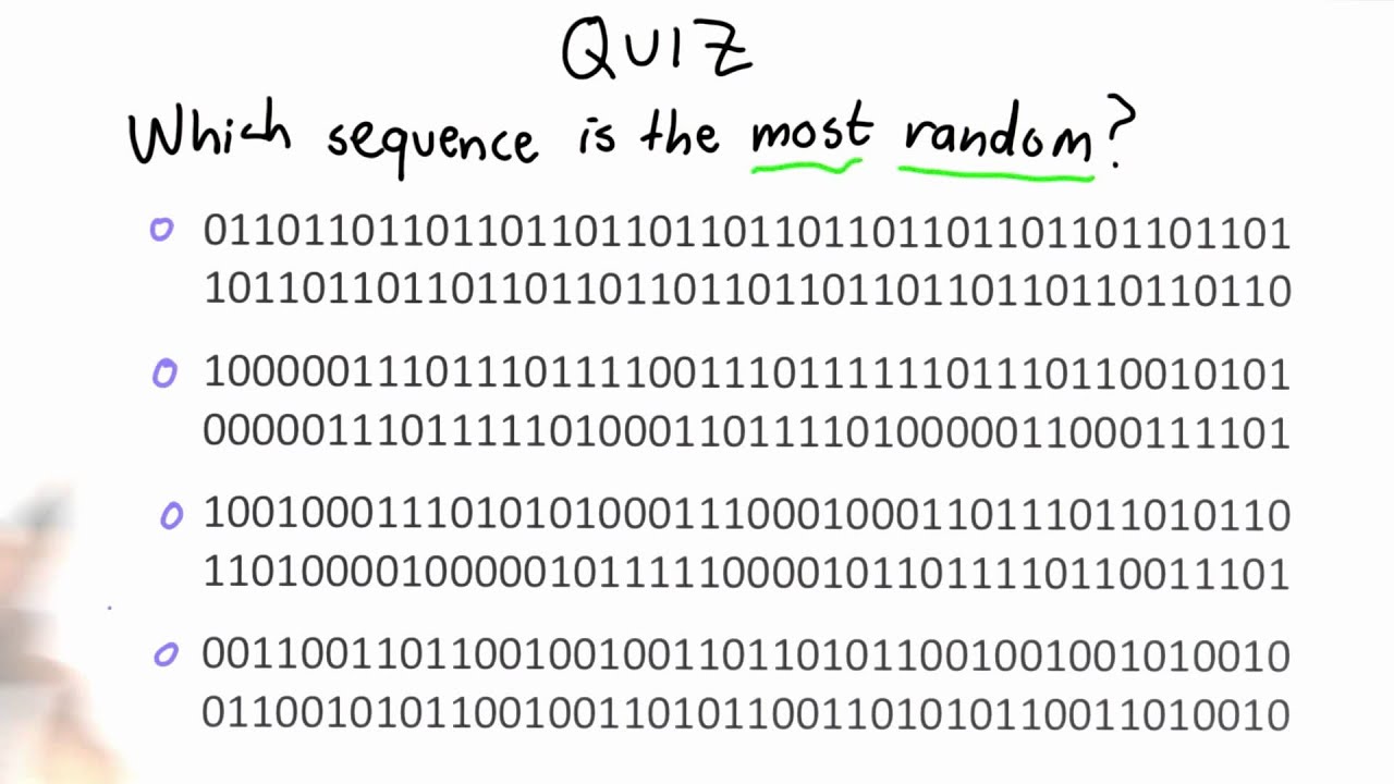 Test Your Knowledge: Randomness in Cryptography 🧩