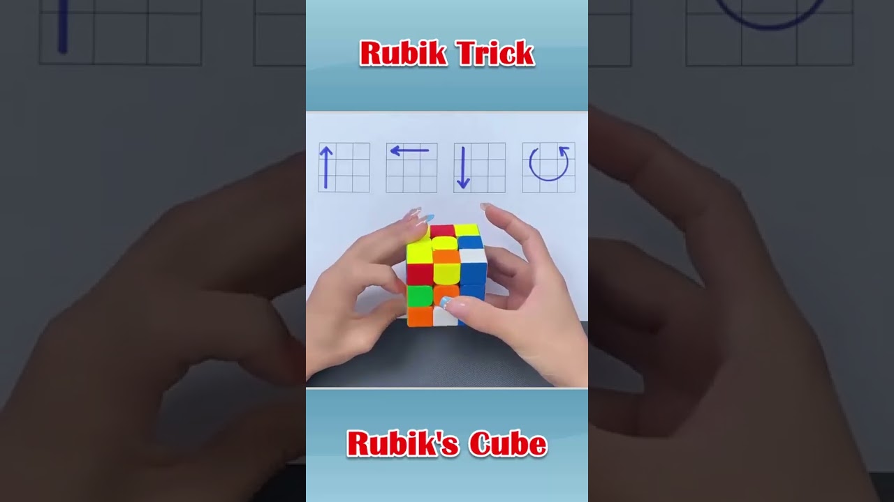 Solve a 3x3 Rubik's Cube in 1 Minute ⏱️