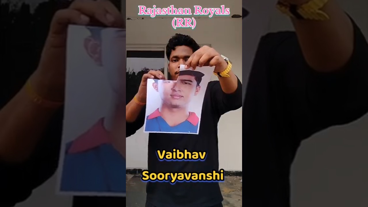 Vaibhav Sooryavanshi's Century for Rajasthan Royals 🏏