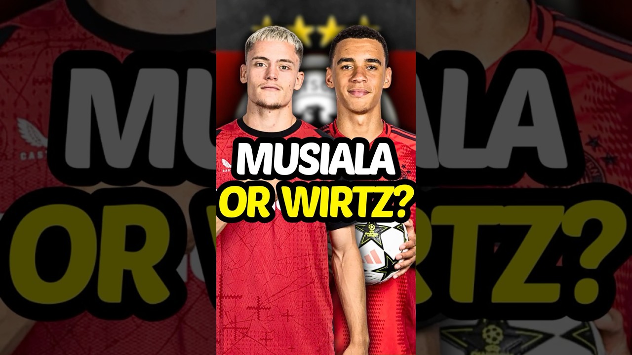 Musiala vs Wirtz: Who's the Better Young Star? 🤔