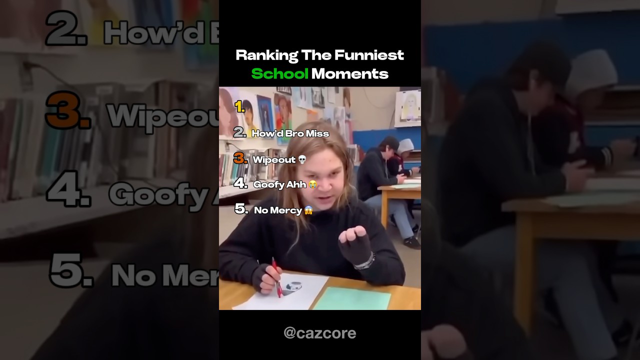Top Funny School Moments 😂