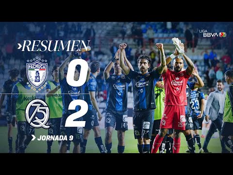 PACHUCA 0-2 QUERÉTARO J9 AP25 | Gallos da la sorpresa en la casa de los Tuzos