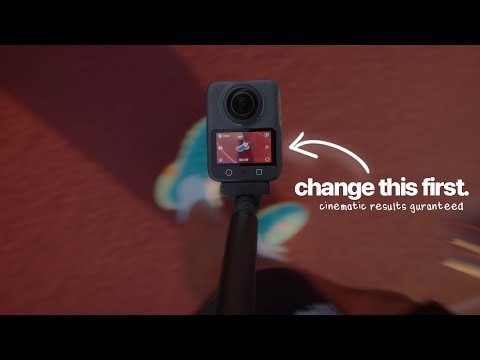 DJI Osmo 360 BEST SETTINGS: How To Get Cinematic Footage!