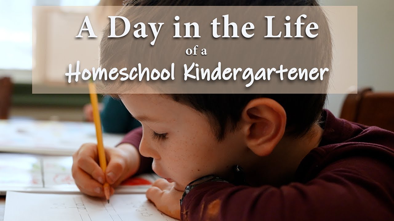 A Day in the Life of a Homeschooling Kindergartener 📝