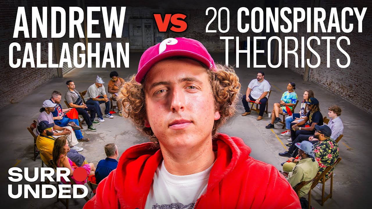 1 Journalist vs 20 Conspiracy Theorists ft. Andrew Callaghan