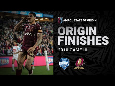 Maroons secure series sweep in final minutes | Game 3, 2010 | Classic Origin Finishes | NRL