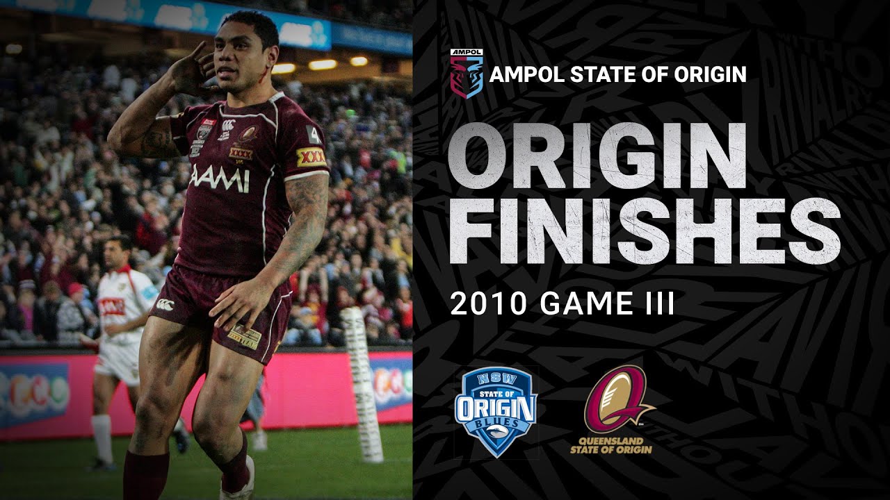 Maroons Complete Series Sweep in Thrilling Final Minutes | Origin 3, 2010 | NRL Classic Highlights 🏉