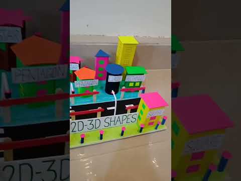 2d .3d shapes math b.ed modal.#ADK art