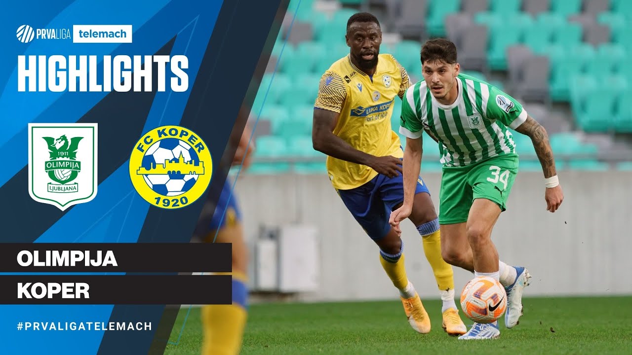 Olimpija Triumphs 2-1 Over Koper in 15th Round of 2022/23 PrvaLiga ⚽