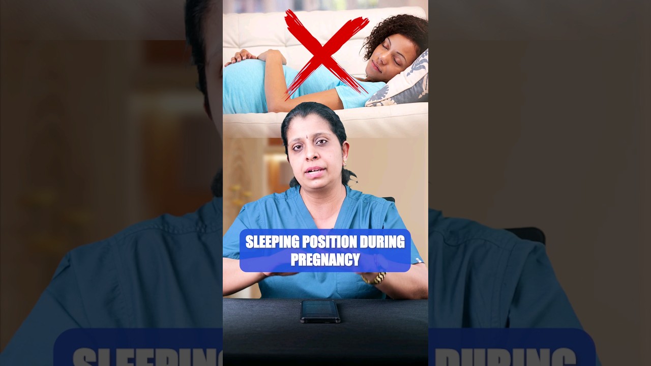 Avoid Sleeping on Your Back During Pregnancy 🚫