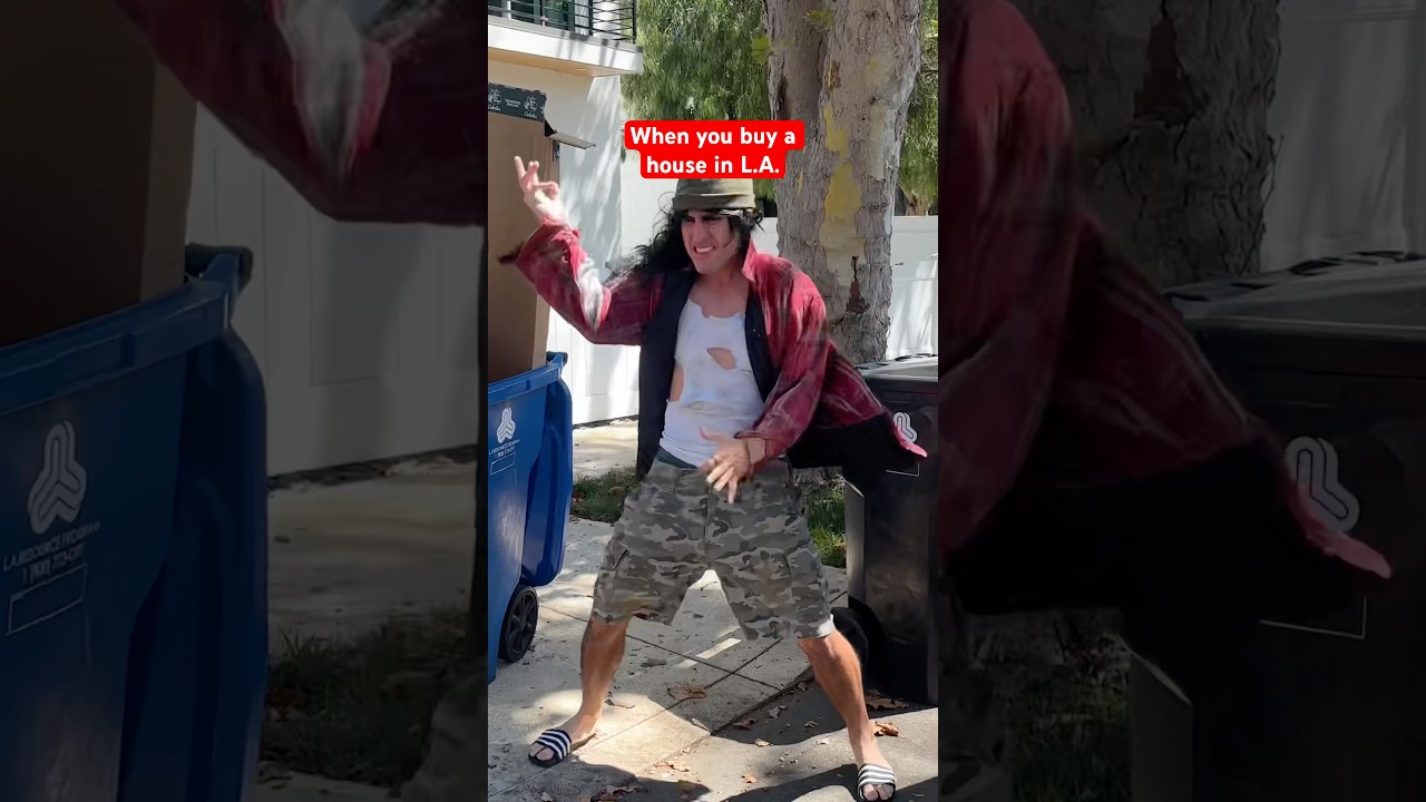 Buying a House in L.A. 😂 The Real Estate Rollercoaster! #shorts