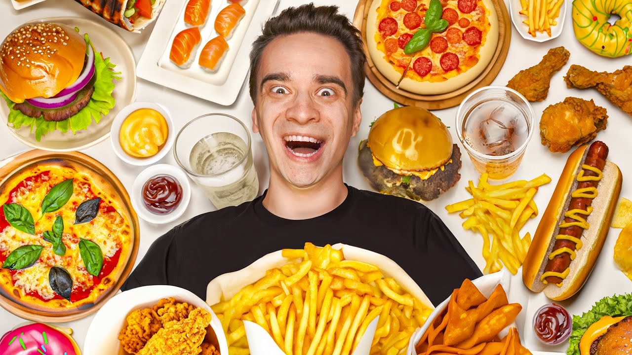 КОРОЧЕ ГОВОРЯ, 100 ДНЕЙ НА ФАСТФУД 🍔 — Реальный опыт и последствия