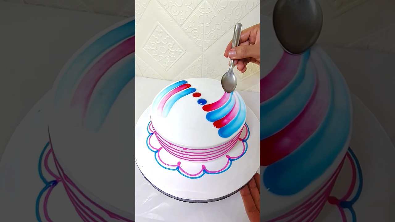 Stunning Rainbow Cake Design 🌈 | Must-See Short Video
