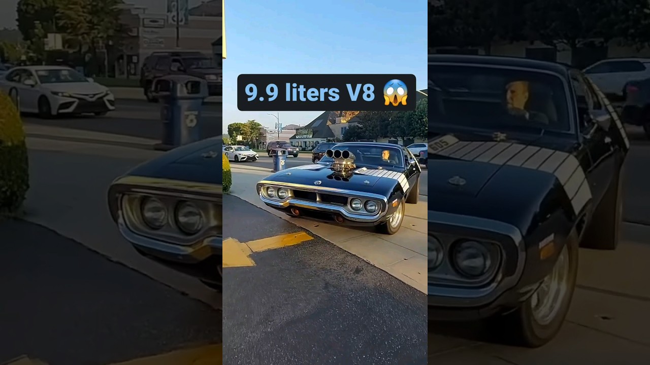 9.9L V8 Plymouth Roadrunner: Muscle Car Power 💥