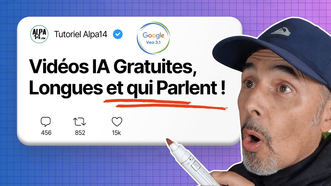 Comment Créer des Vidéos IA Gratuites qui Parlent avec Google Veo 3.1 (Tutoriel Flow)