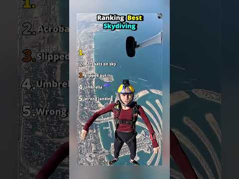 Ranking the Best Skydiving Moments 🪂