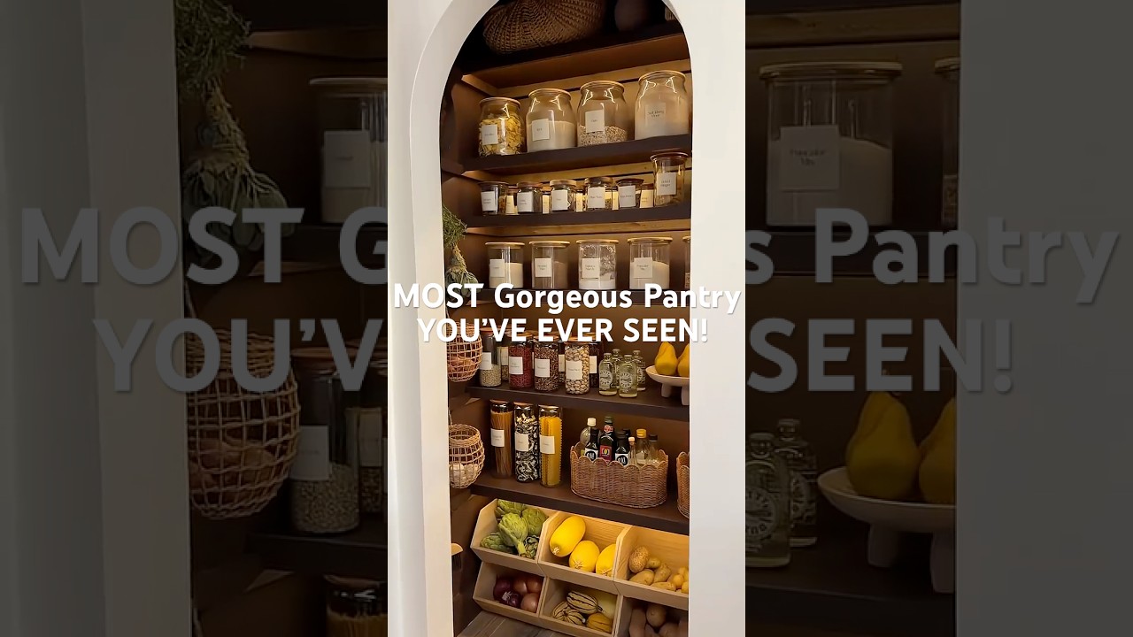 Pinterest-Worthy Pantry Makeover ✨
