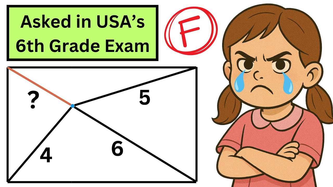 Challenging Geometry Problem from Harvard Entrance Exam: Can You Find X?