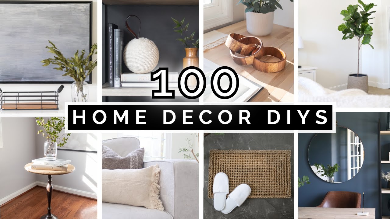 100 Affordable DIY Home Decor Ideas π‘