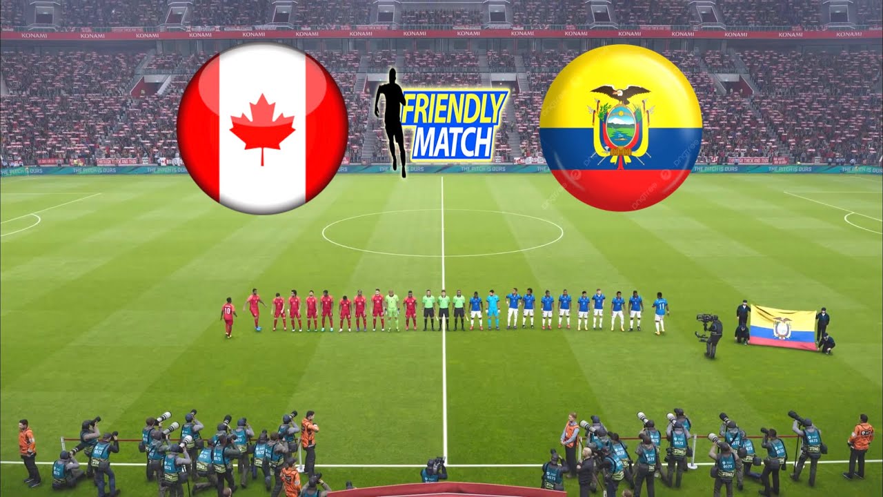 Canada vs Ecuador 2025 Friendly Match ⚽ | International Showdown