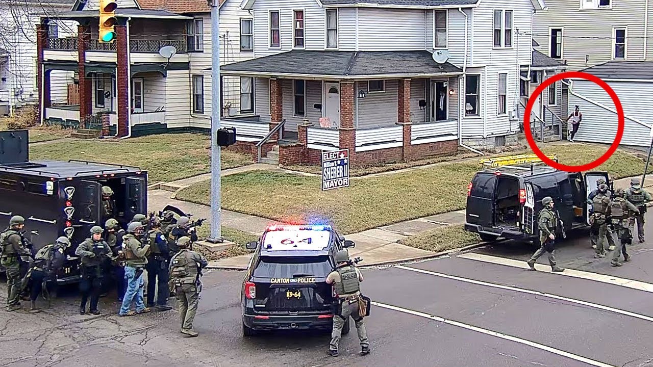 Top 5 SWAT Police Raids Caught on Camera 🚓