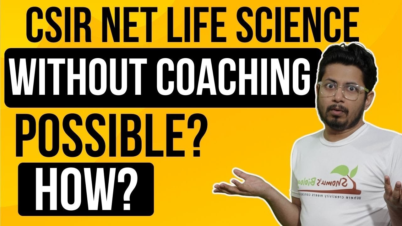 Crack CSIR NET Life Science Without Coaching 💡