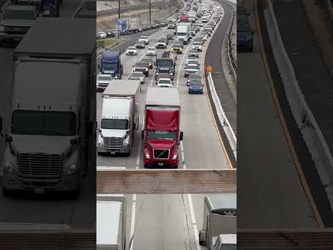 CHP Traffic break 3 car accident 1 roll over, all parties walked away minor injuries