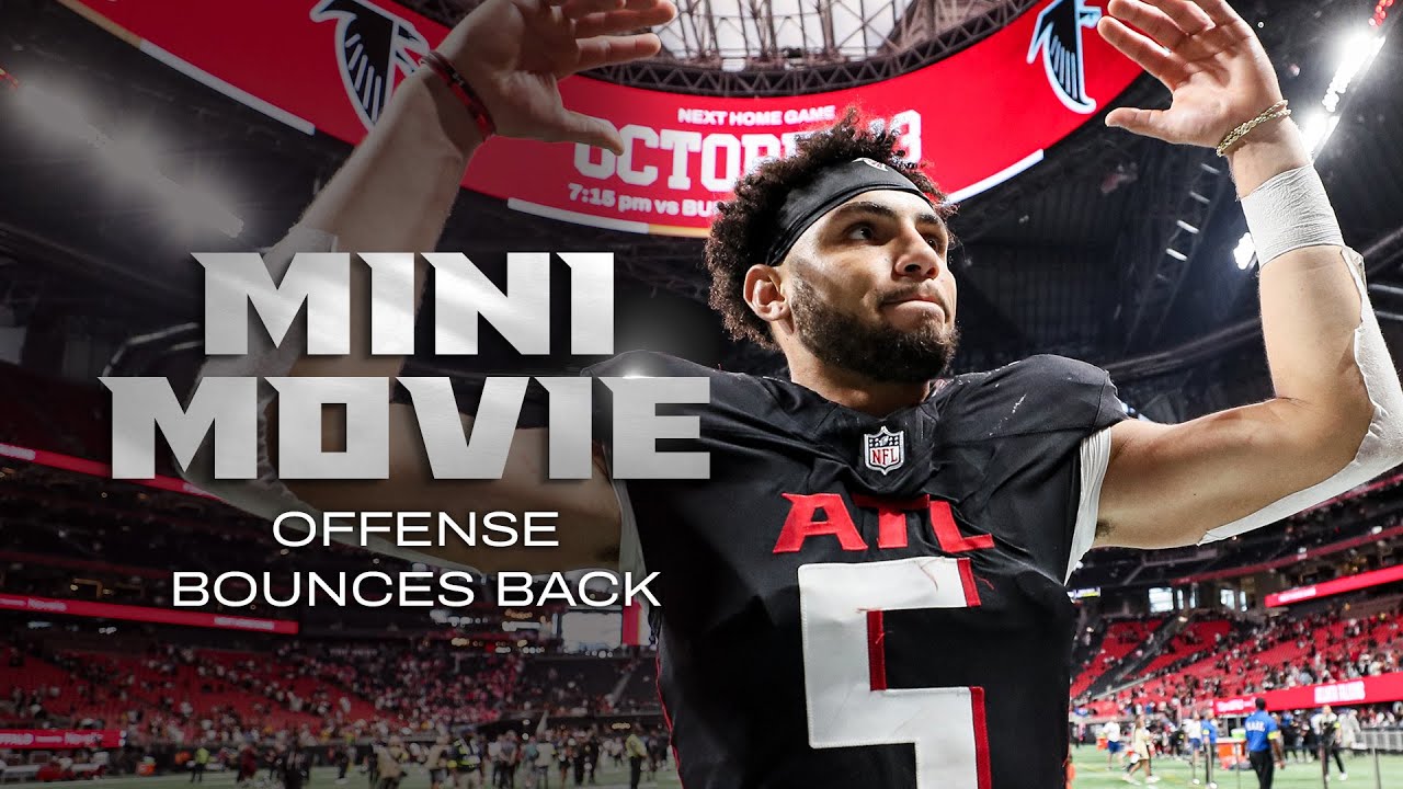 Atlanta Falcons offense rebounds in a compelling showing vs. Washington Commanders | A Mini Movie