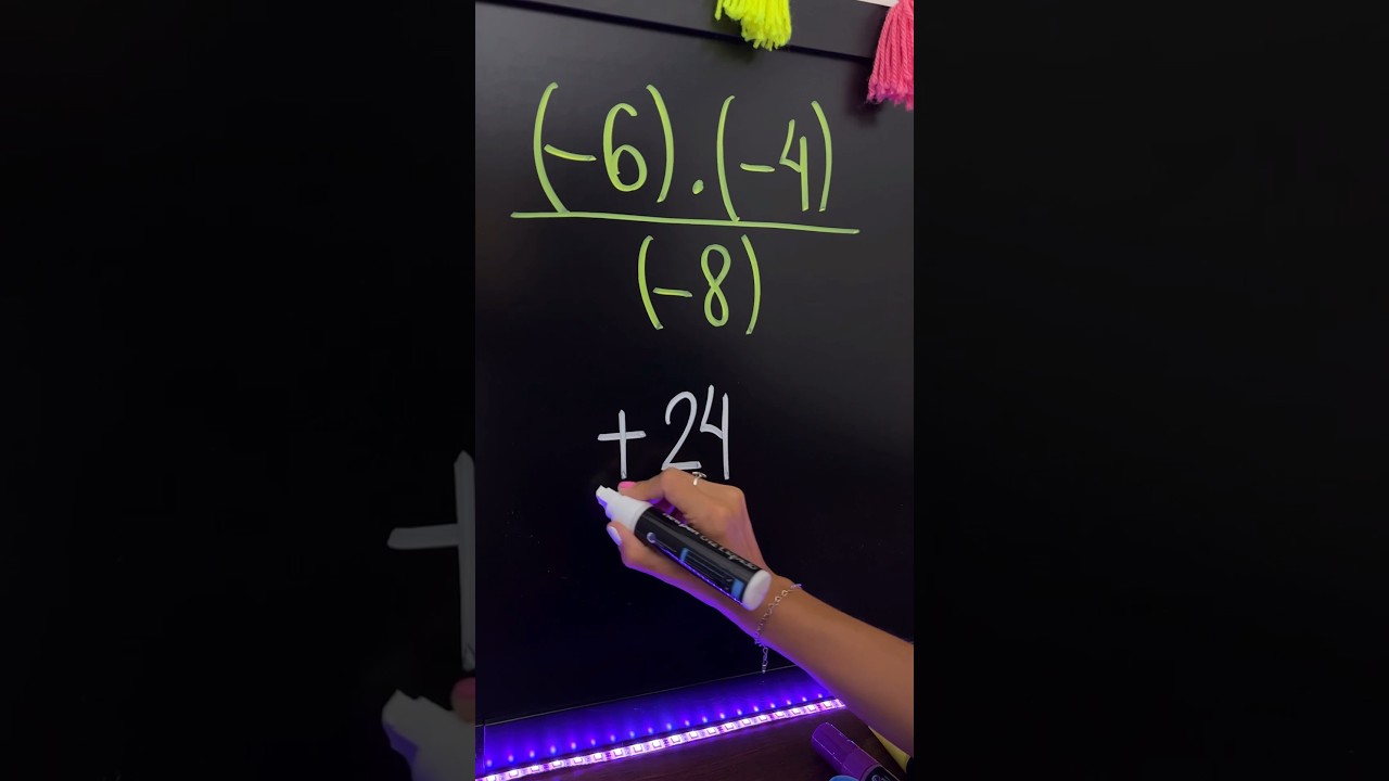 Expressões com Números Inteiros #Matemática