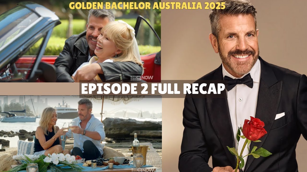 Golden Bachelor Australia Episode 2: Romantic Photoshoot & Heartfelt Dates 🌹