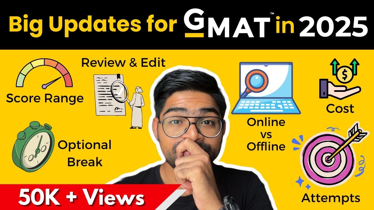 GMAT 2025 Updates in 8 Minutes 📈
