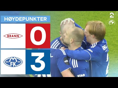 Brann 0 - 3 Molde - Høydepunkter