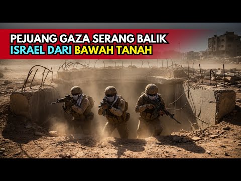 Pasukan Israel Dikejutkan Serangan Balik Pejuang Palestina dari Terowongan Gaza