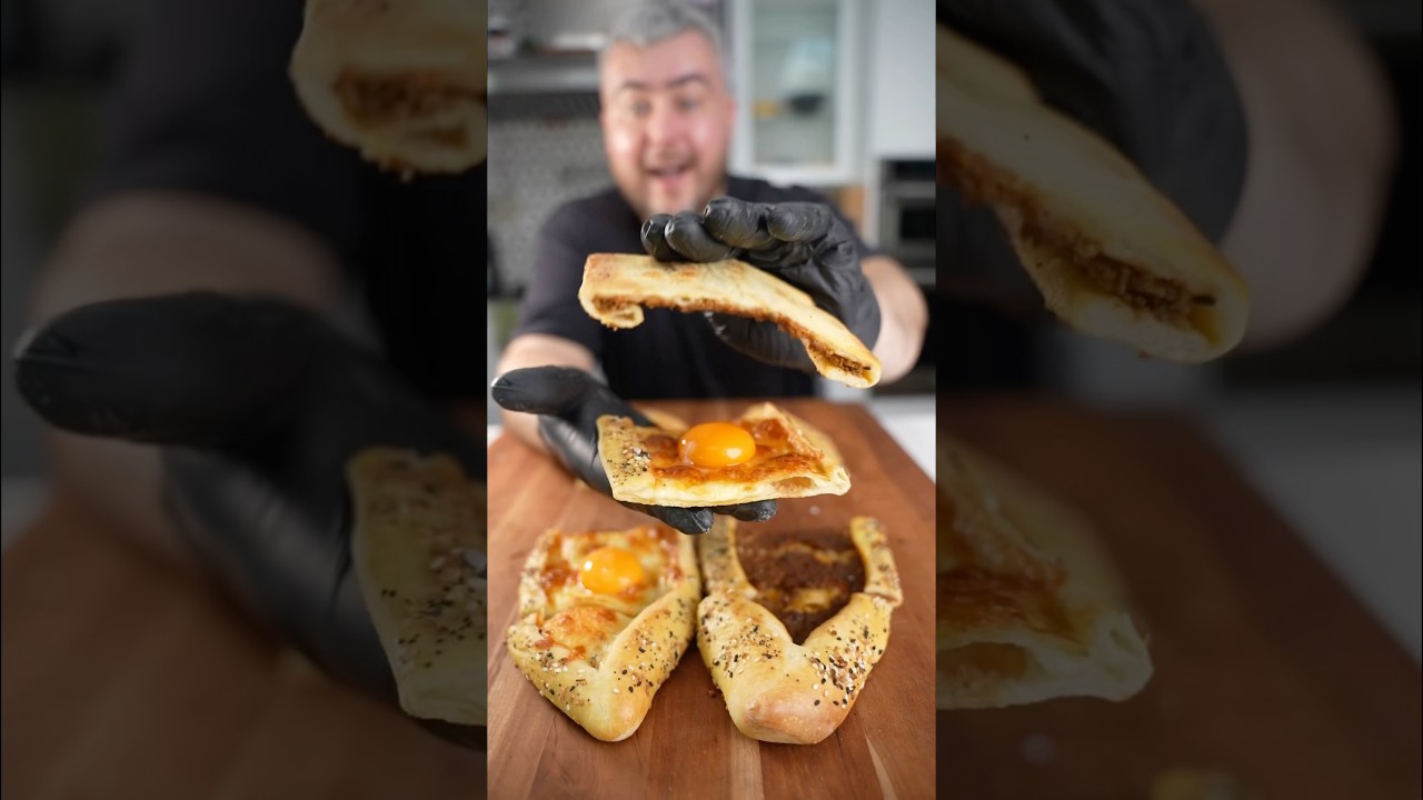 Pide (Flatbread) Recipe 🍞