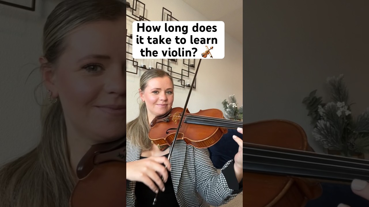 How Long to Learn Violin 🎻
