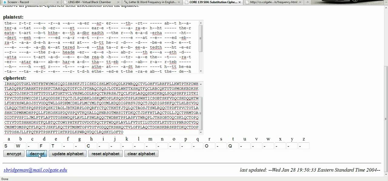 Mastering Monoalphabetic Substitution Ciphers – Part 3/3 🔍